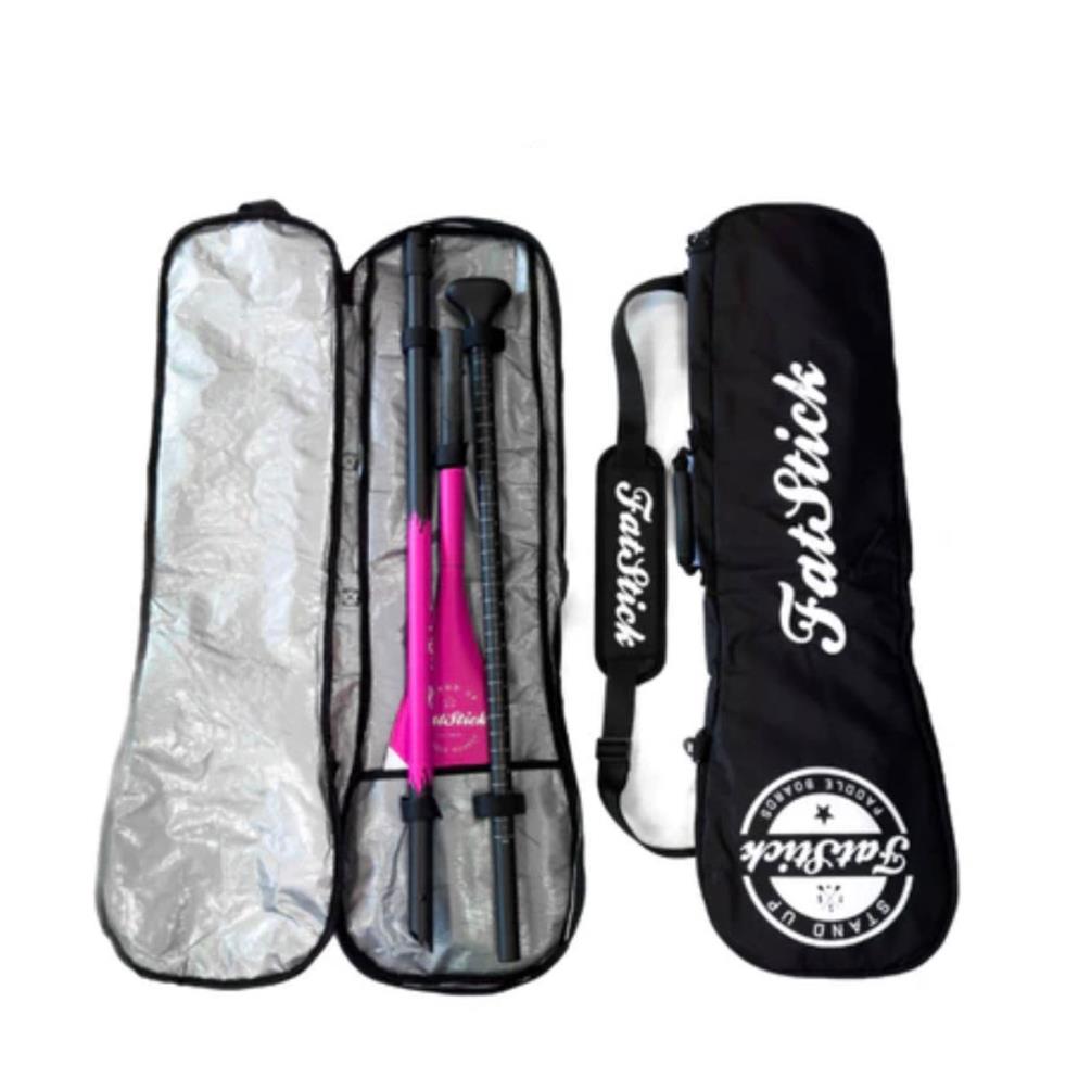FatStick 3 Piece Full Carbon SUP Paddle & Bag - Pink Extra Image 6